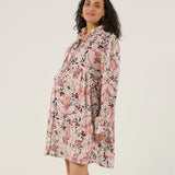Capucine Nursing Short Shirt Dress