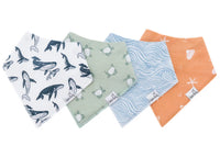 Baby Bandana Bibs 4 Pack