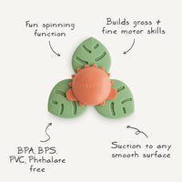 Mushie Suction Spinner Toy