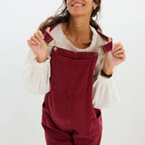 The Drapey Denim Overall