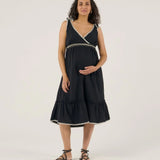 Gaia Nursing Bohemian Midi Dress