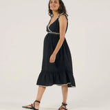 Gaia Nursing Bohemian Midi Dress