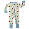 Game Day Football Bamboo Convertible Baby Pajamas