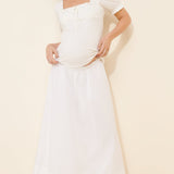 Hatch Easy Skirt | White