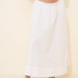 Hatch Easy Skirt | White