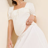 Hatch Easy Skirt | White