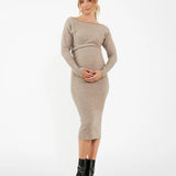 Tobie Off Shoulder Knit Dress