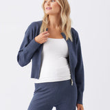 Delta Zip Through Knit