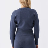 Delta Zip Through Knit