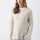 Carla Cable Nursing Knit