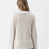 Carla Cable Nursing Knit