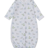 Safari Party Blue Convertible Gown