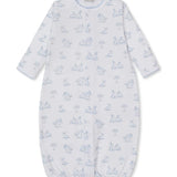 Springtime Bunny Fun Blue Convertible Gown