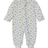 Lemon Blossoms Zip Footie