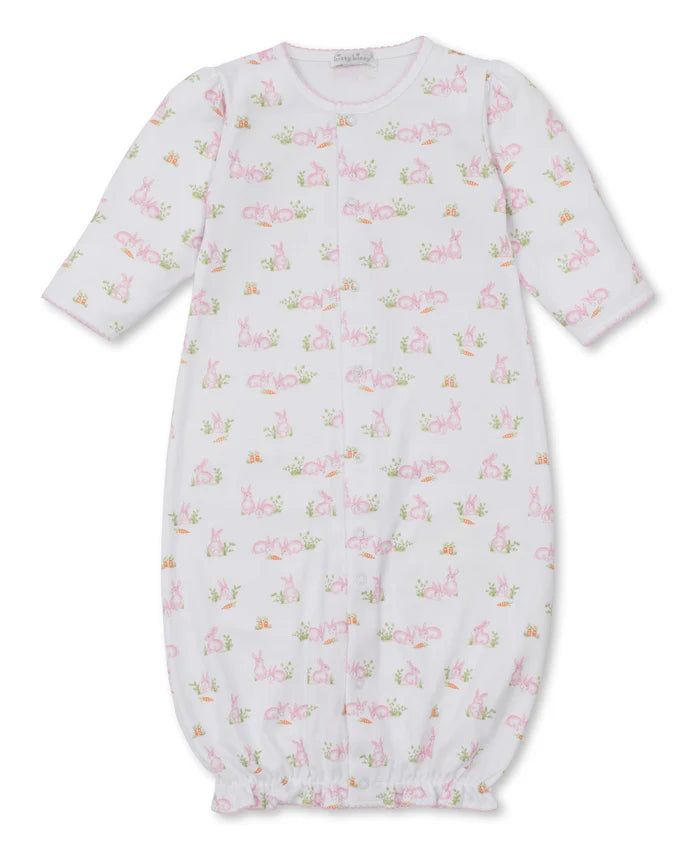 Baby Bunny Patch Convertible Gown