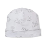 Springtime Bunny Fun Silver Hat