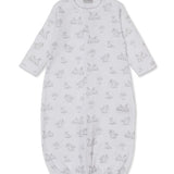 Springtime Bunny Fun Silver Convertible Gown