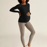 Featherweight Count On Me Maternity Crew Pullover