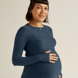 Featherweight Count On Me Maternity Crew Pullover