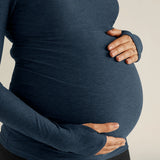 Featherweight Count On Me Maternity Crew Pullover