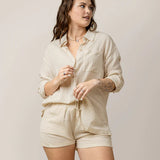 Reese Oversized Linen Button Down Shirt