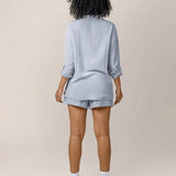 Reese Oversized Linen Button Down Shirt