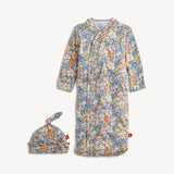 Flora Modal Magnetic Gown + Hat Set