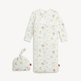 Bedtime Rhymes Modal Magnetic Gown + Hat Set