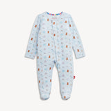 Nursery Nostalgia Blue Modal Magnetic Footie