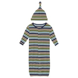 Print Layette Gown Converter + Single Knot Hat Set