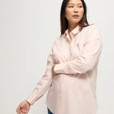 The Classic Button Down Poplin Maternity and Nursing Shirt