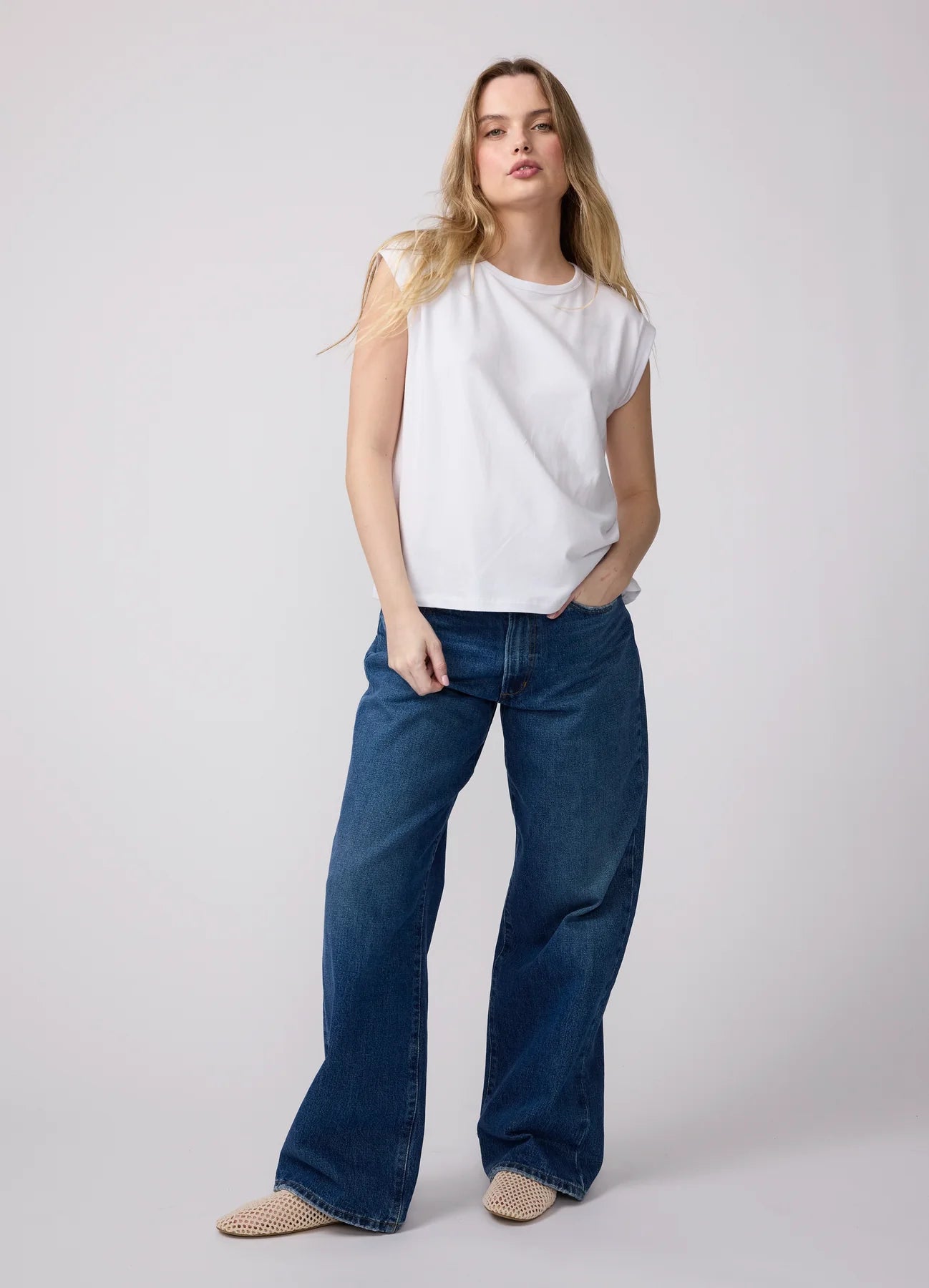 Essential Relaxed Maternity Tank Top