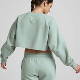 LuxeFleece Cropped Sweatshirt