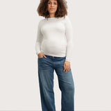 Slouch Under the Belly Denim