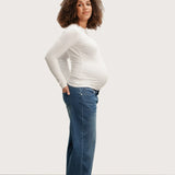 Slouch Under the Belly Denim