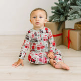 Print Convertible Coverall in Natural Christmas Gifts