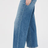 Anessa Maternity Wide Leg Jean- Vino Vibes