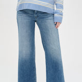 Anessa Maternity Wide Leg Jean- Vino Vibes