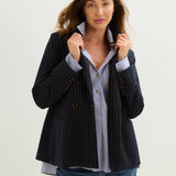 The Pinstripe Blazer