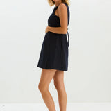 The Pinstripe Mini Dress