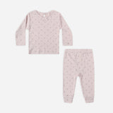 Pointelle Long Sleeve Tee + Legging Set