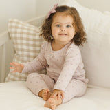 Pointelle Long Sleeve Tee + Legging Set