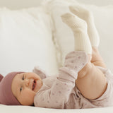 Pointelle Side Snap Bodysuit