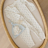 Pointelle Ruffle Jumpsuit