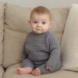 Knit Sweater, Heathered Slate