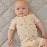 Short Sleeve Zip Sleeper