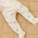 Zip Long Sleeve Footie