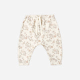 Drawstring Pant, Floral Vine