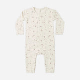 Ribbed Baby Jumpsuit Fall Ditsy