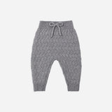 Knit Pant, Heathered Slate